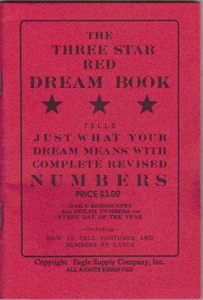 The Three Star Red Dream Book - Click Image to Close